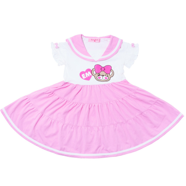 アースマジック EARTHMAGIC セーラーカラーベア天竺ワンピース  