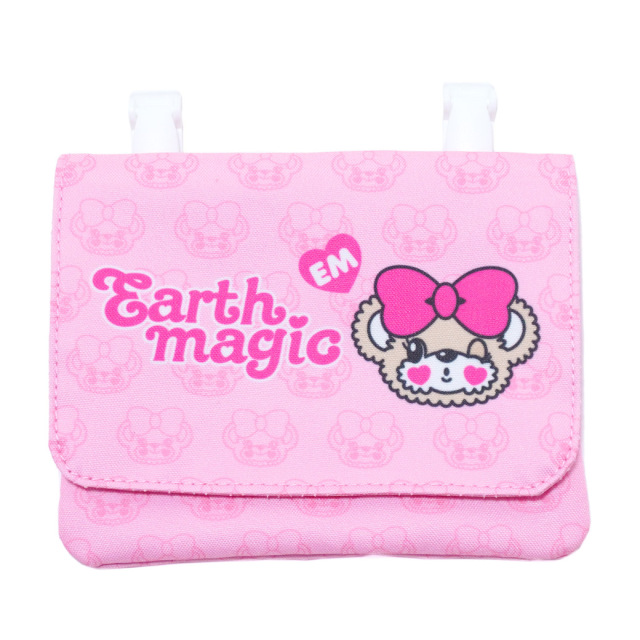 アースマジック EARTHMAGIC クリップ付き移動ポケット マフィー ペールピンク ポーチ