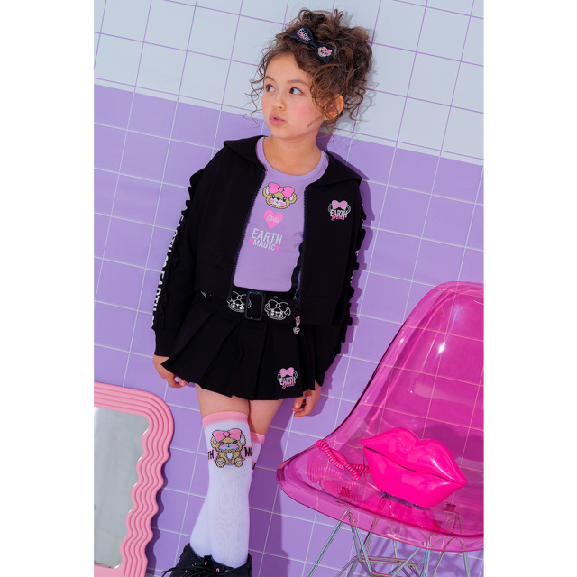 アースマジック EARTHMAGIC マフィープリントセーラージップアップ  