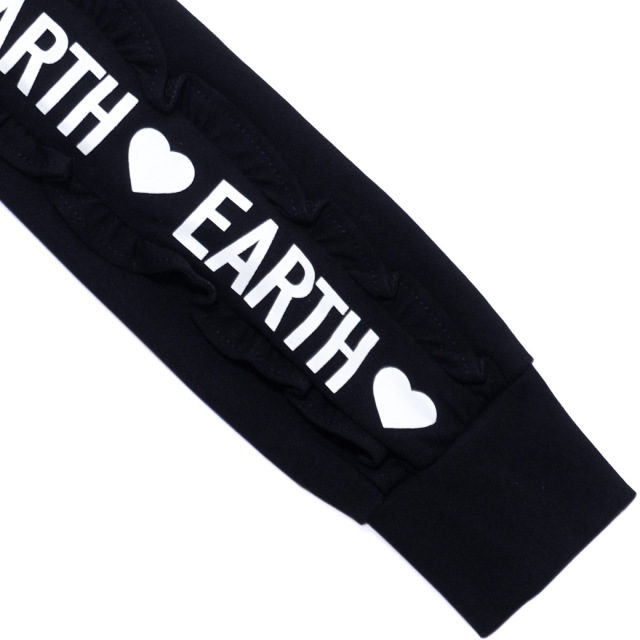 アースマジック EARTHMAGIC マフィープリントセーラージップジャケット シロ クロ