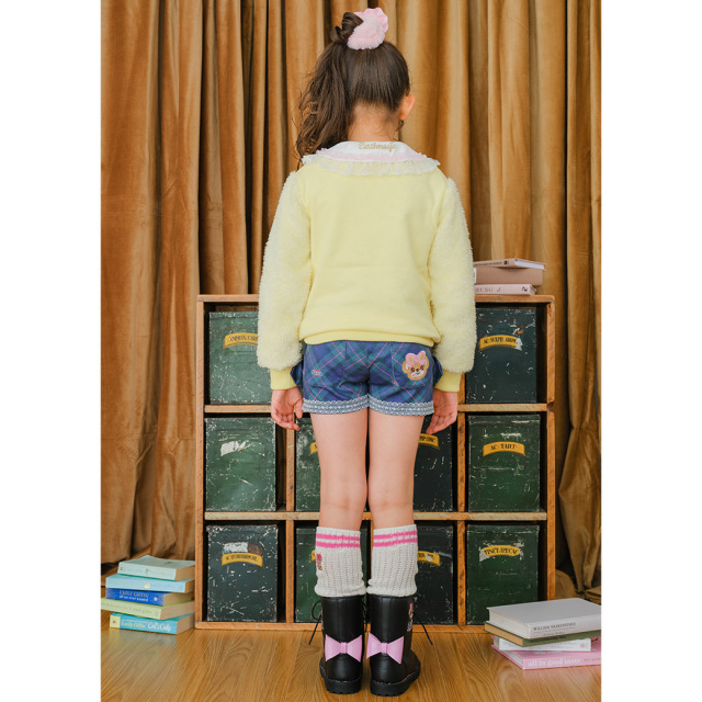 アースマジック EARTHMAGIC 袖ファーマフィープリントトレーナー