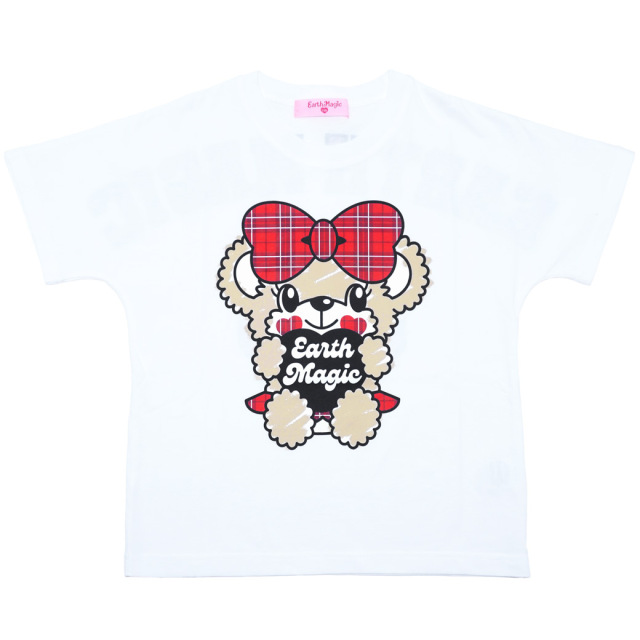 マフィープリントビッグカレッジTシャツ