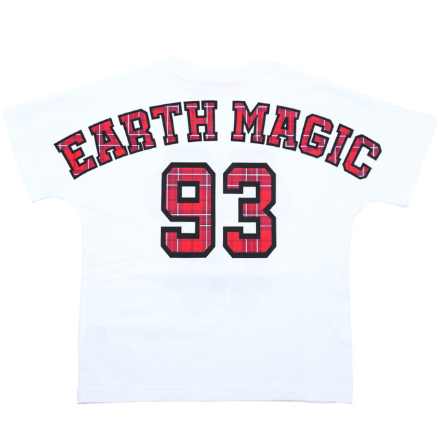 マフィープリントビッグカレッジTシャツ