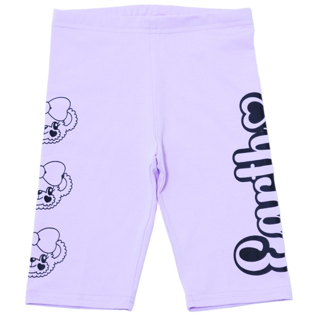 最終値下げRUMCHE　アースプリントパンツ サイドプリントバイカーパンツ