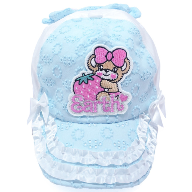 【新品】Emelald Blue　ピンク　兎毛帽子 リボン付 楽天市場】【5倍ポイント！毎週金曜日！】 帽子 キッズ 小学生