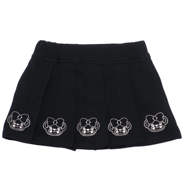 ダンボールニットプリーツスカート(インナーパンツ付)