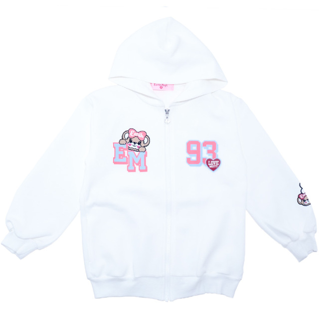 マフィープリントダンボールニットジップフーディー(AR機能付)