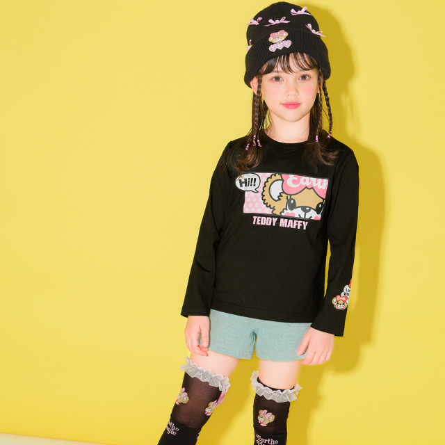 マフィープリント長袖Tシャツ(AR機能付)