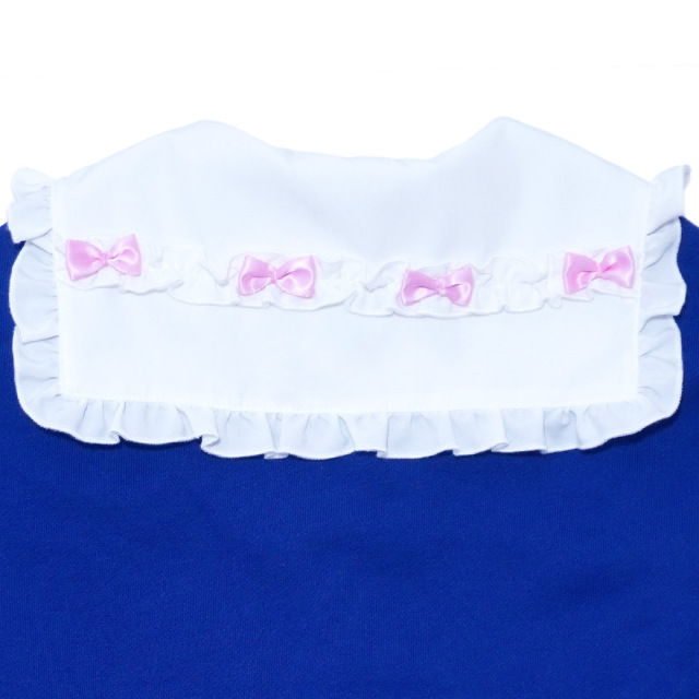 ハート刺繍BIG襟裏毛トレーナー