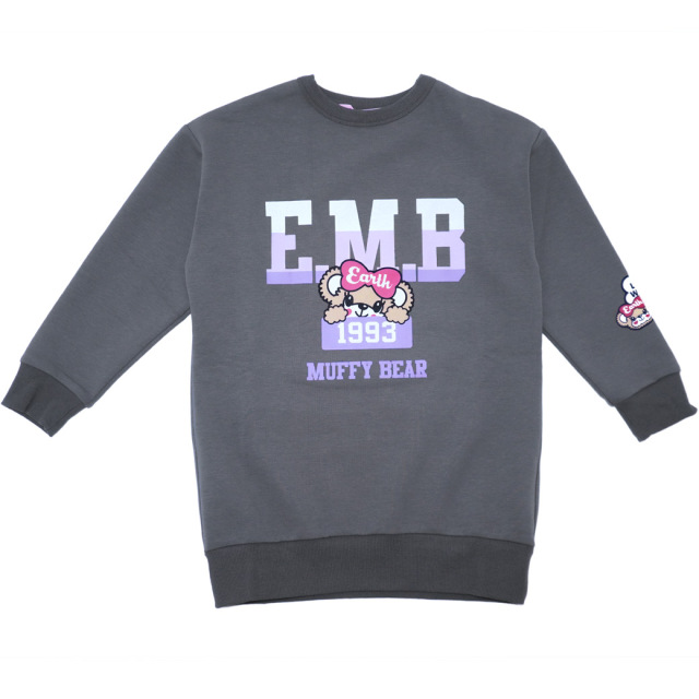 マフィープリントダンボールニットBIGトレーナー(AR機能付)