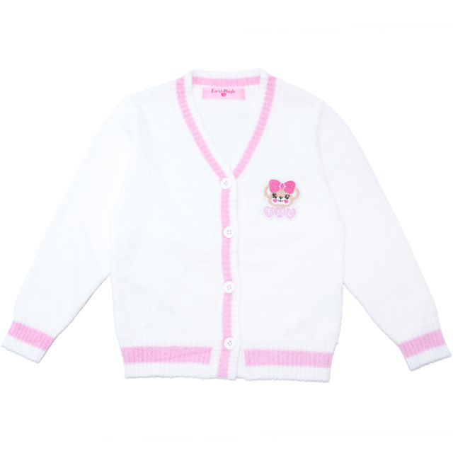 シャギーニットカーディガン