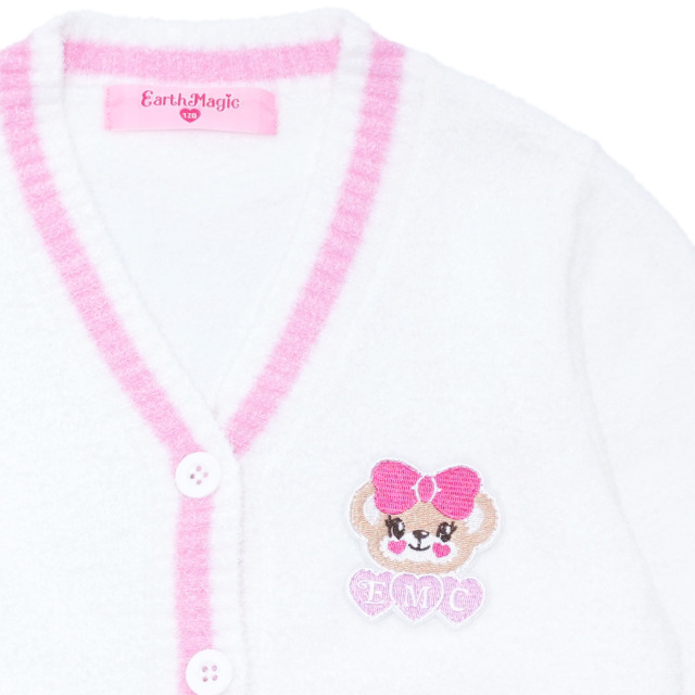 シャギーニットカーディガン 