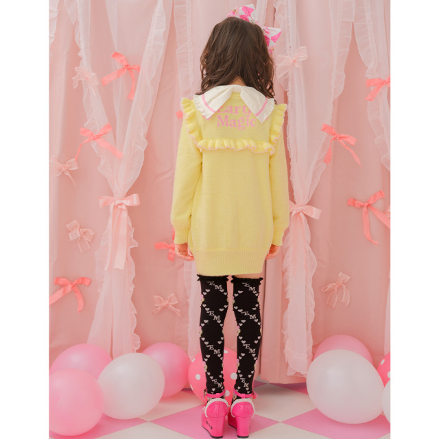 シャギーニットミニワンピース