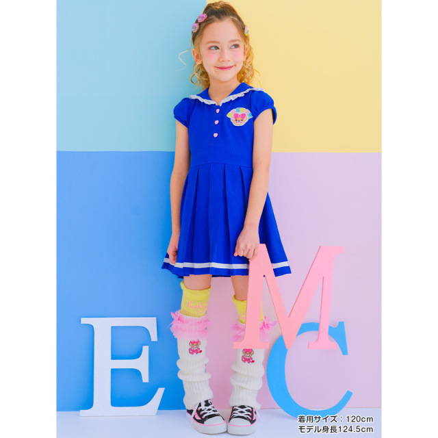 EARTHMAGIC アースマジック マフィー セーラープリーツワンピース