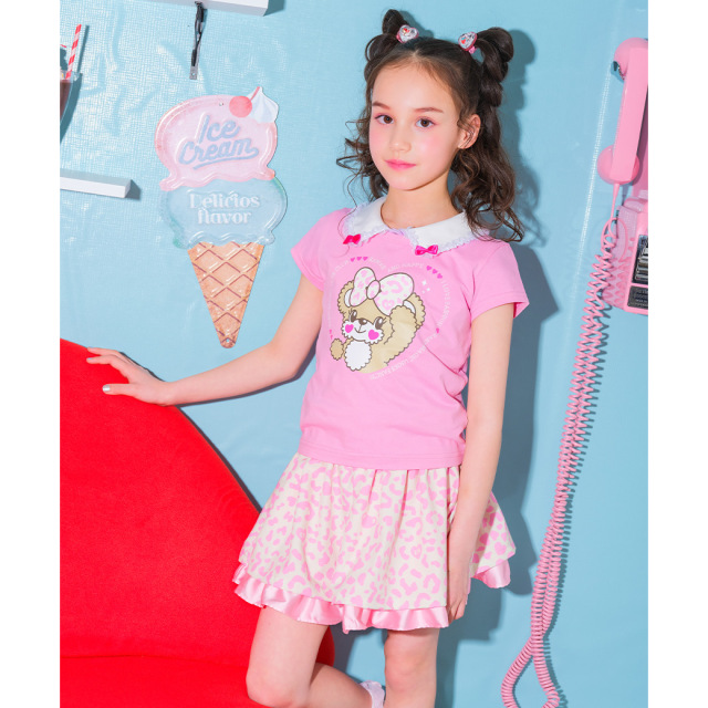 専用 アースマジック クマ耳Tシャツ・ビスチェ・スカパン ・ルーズ 130