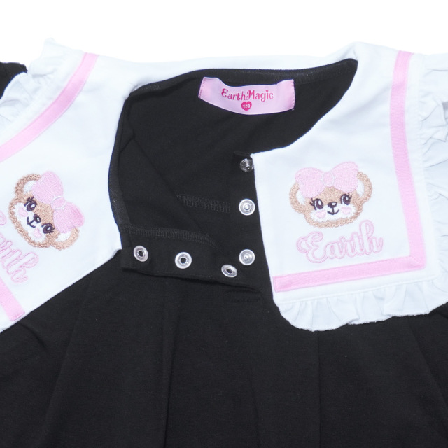 スクエアセーラー襟AラインTシャツ