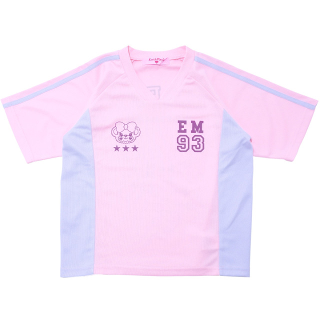 VネックスポーティーTシャツ