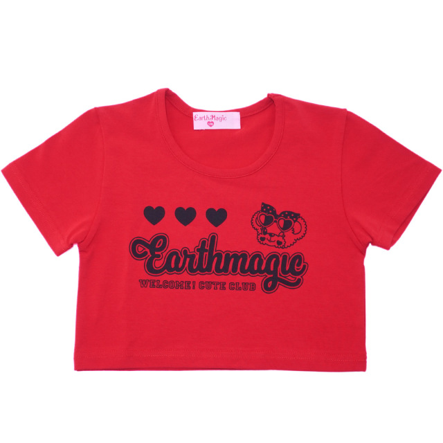ショート丈Tシャツ