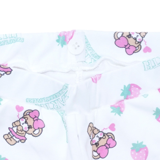 EARTHMAGIC アースマジック マフィー ミニいちごマフィー総柄ティアードスカート