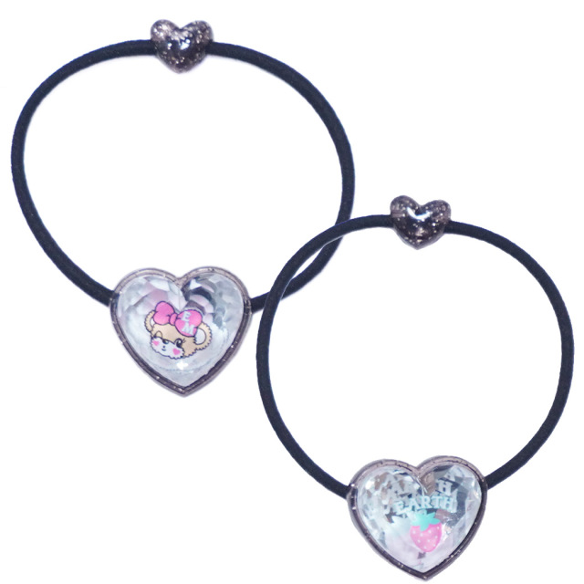 EARTHMAGIC アースマジック ストロベリー＆マフィーハートヘアゴム4個SET