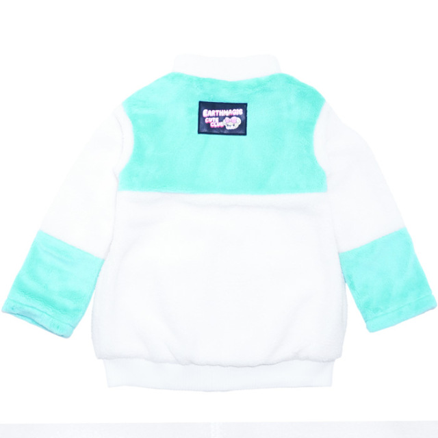 ボア×シルキーファー切替ブルゾン