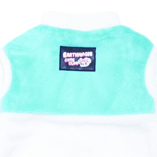 ボア×シルキーファー切替ブルゾン