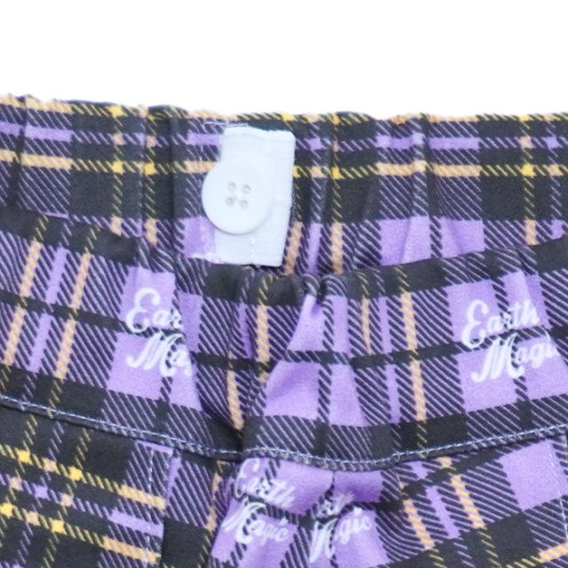 タータンチェックプリーツスカート(インナーパンツ付)