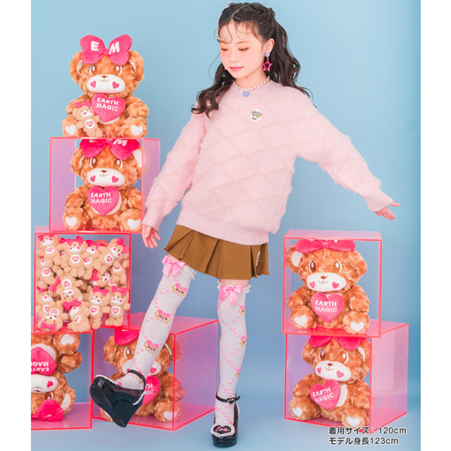 コットンツイルボックスプリーツスカート