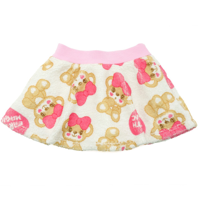 ボアマフィー総柄スカート(インナーパンツ付)