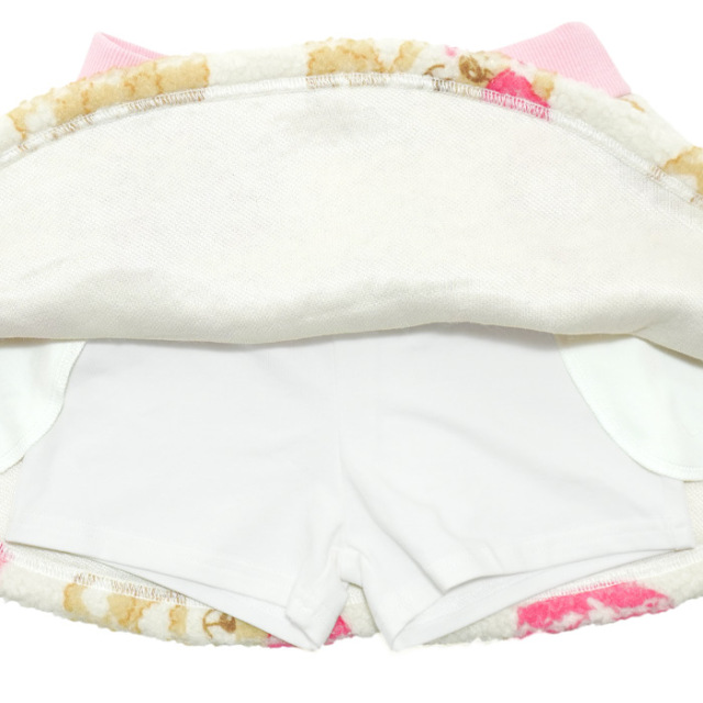 ボアマフィー総柄スカート(インナーパンツ付)