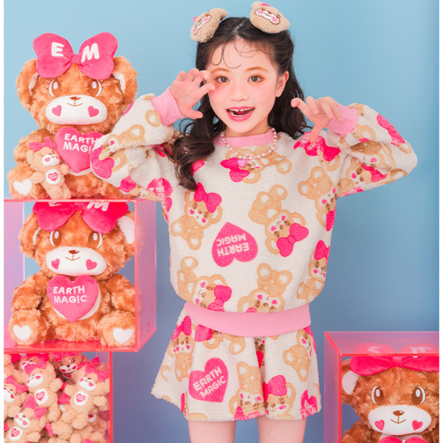 ボアマフィー総柄スカート(インナーパンツ付)