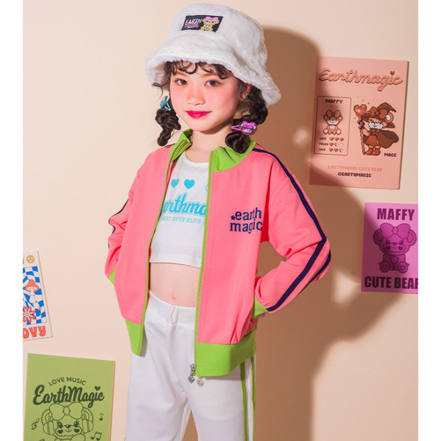 配色ライントラックジャケット