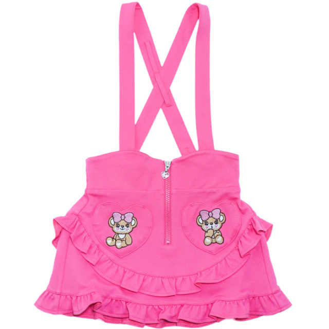 2wayフリルジャンパースカート