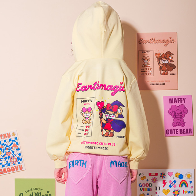 マジカルマフィープリントフーディー