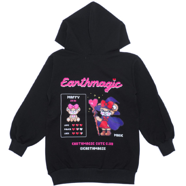 アースマジック　トレーナー アースマジックベビー EARTHMAGIC BABY シルキーファーフェイス