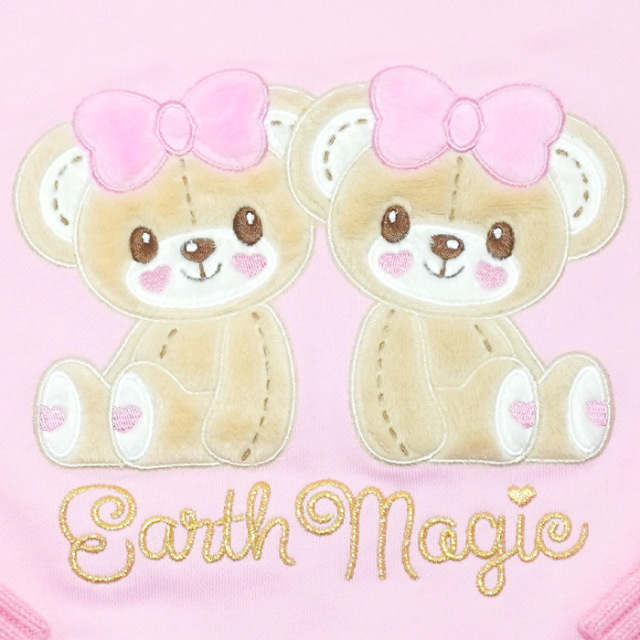 ニット袖アップリケ裏毛プルオーバー