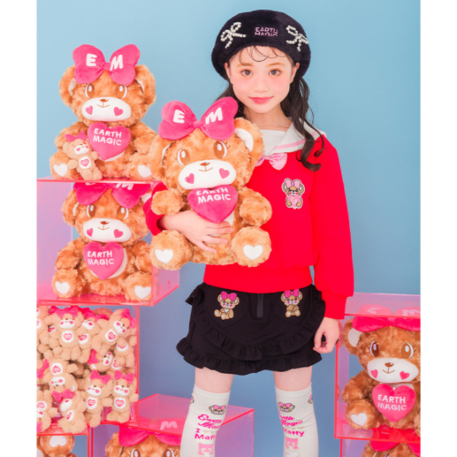 バックプリント裏毛セーラートレーナー