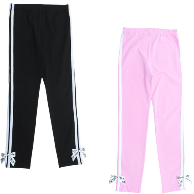 ライン入ベア天竺レギンス