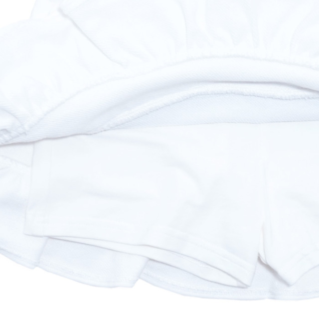 バイカラーフリル裏毛スカート(インナーパンツ付)