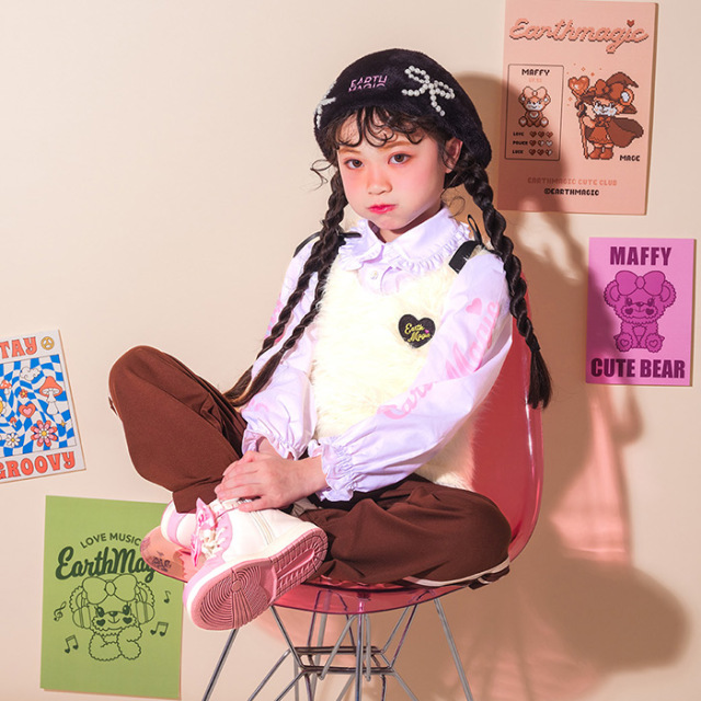 シャギーニットビスチェ