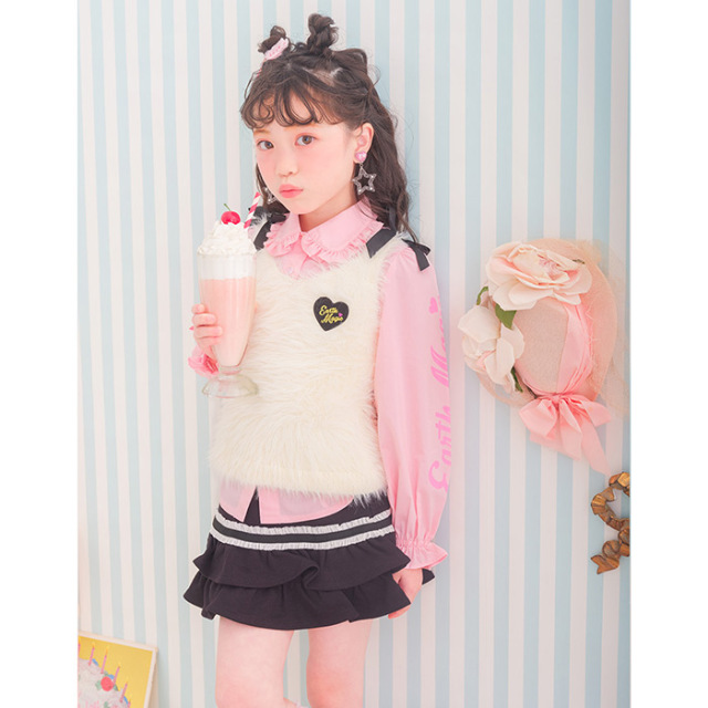 シャギーニットビスチェ