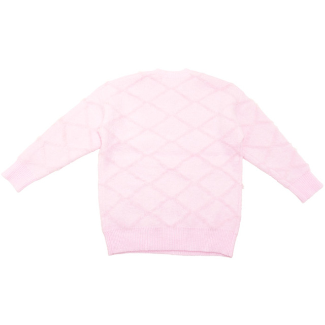 ダイヤ柄ニットプルオーバー