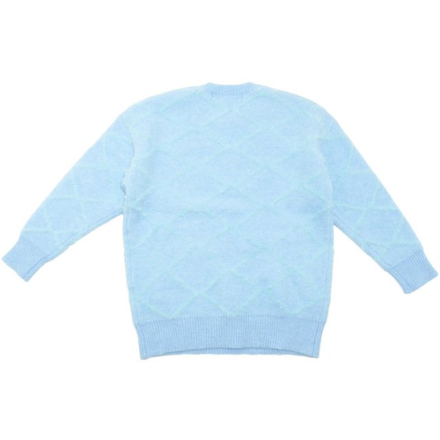 ダイヤ柄ニットプルオーバー