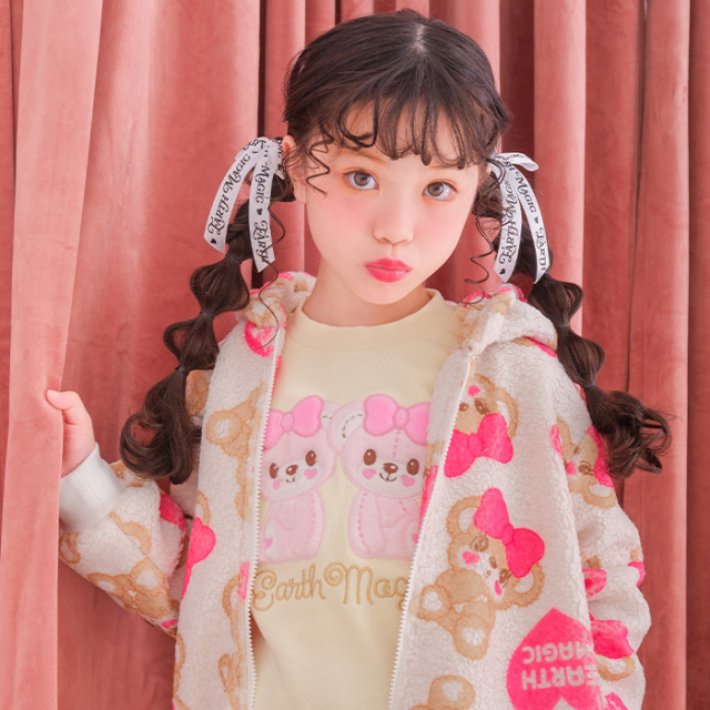 ロゴリボンヘアゴム