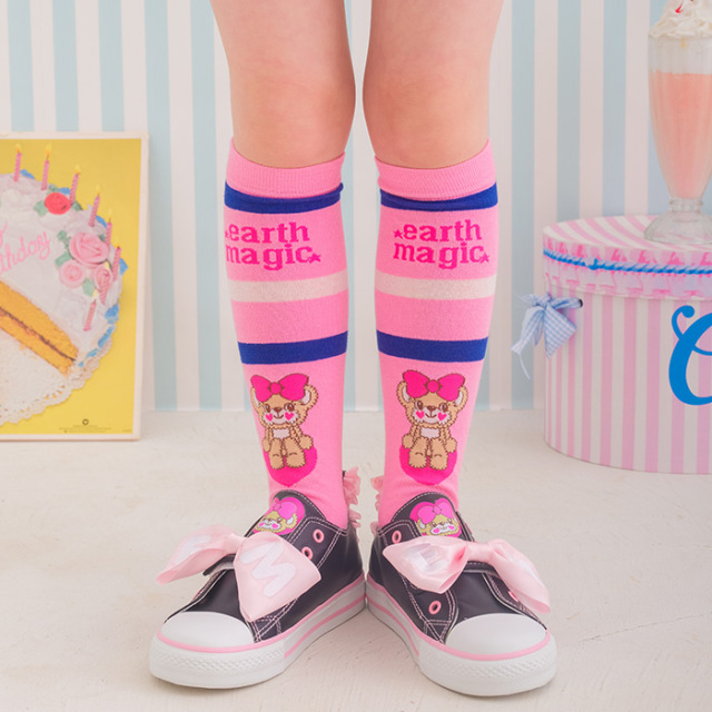 ライン入りマフィーハイソックス