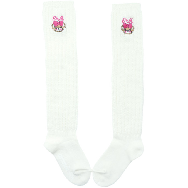 マフィー刺繍入スーパールーズソックス