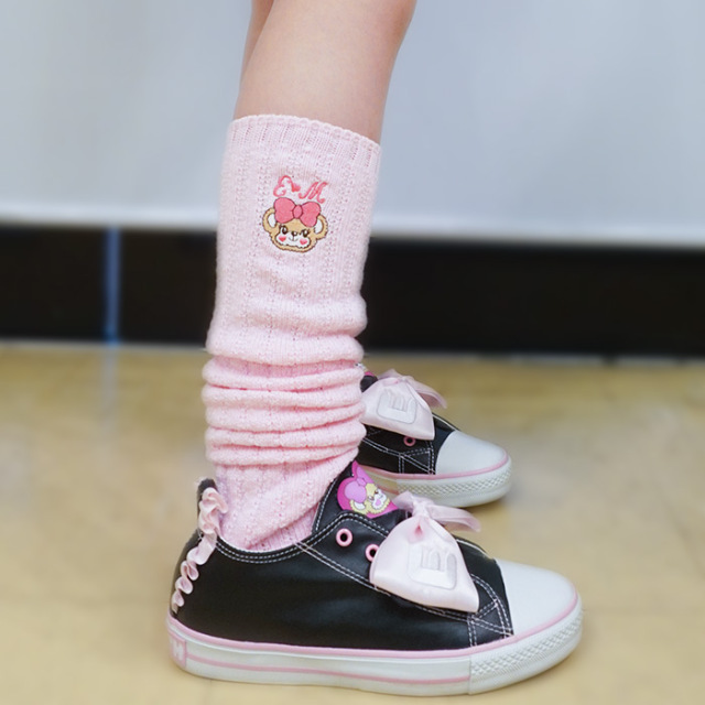 マフィー刺繍入スーパールーズソックス