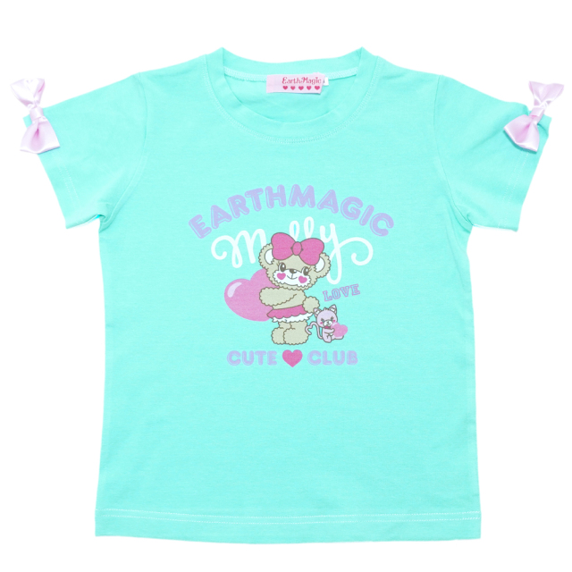 ハート＆ロゴマフィープリントTシャツ