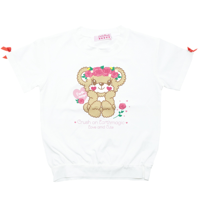 ローズクラウンマフィープリントTシャツ