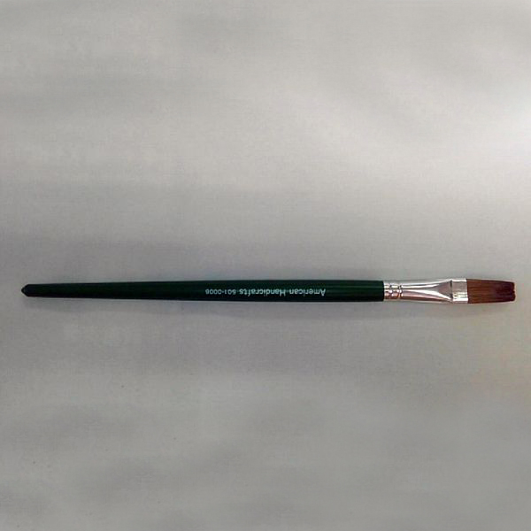 平筆　グリーン